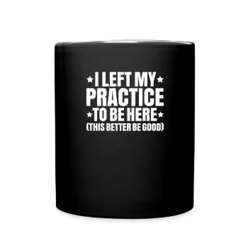 Physiotherapy Physiotherapist Physical Therapist - Full Colour Mug - black - Front