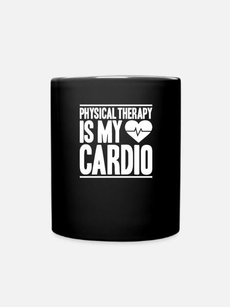 Fysiotherapie Fysiotherapeut Fysiotherapeut - Mok uni - zwart