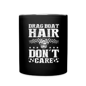 Speedboat Racing Design for Racing Boaters - Full Colour Mug - black - Front