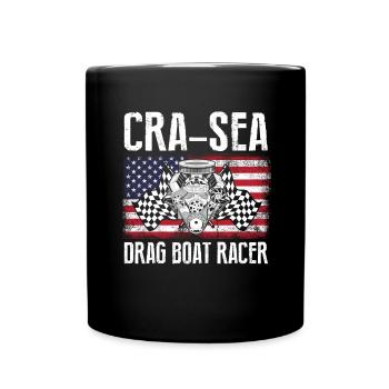 Conception de bateaux de dragster pour les plaisanciers de course - Mug uni - noir - Devant