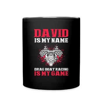 Conception de bateaux de dragster pour les plaisanciers de course - Mug uni - noir - Devant
