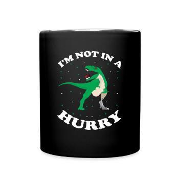 Conception de jambe bionique pour prothèses de jambe - Mug uni - noir - Devant