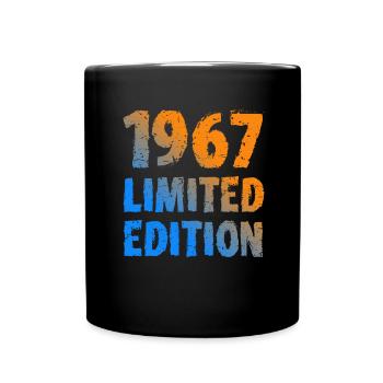 1967 édition limitée cadeau d’anniversaire femme mari - Mug uni - noir - Devant