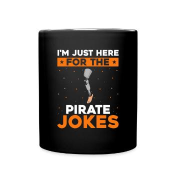 Conception de jambe bionique pour prothèses de jambe - Mug uni - noir - Devant