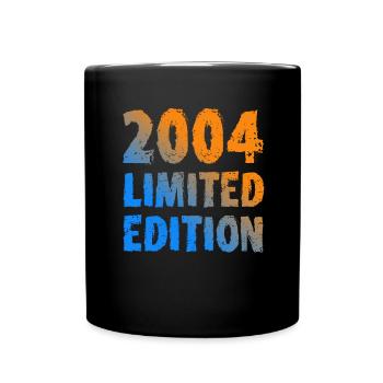 2004 Édition Limitée Anniversaire Cadeau Femme Mari - Mug uni - noir - Devant
