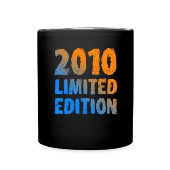 2010 Édition Limitée Anniversaire Cadeau Femme Mari - Mug uni - noir - Devant