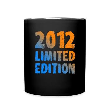 2012 Édition Limitée Anniversaire Cadeau Femme Mari - Mug uni - noir - Devant