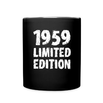 1959 édition limitée anniversaire cadeau femme mari - Mug uni - noir - Devant