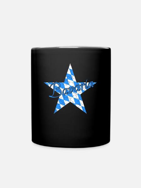 Bavaria Bayern - Tasse einfarbig - Schwarz