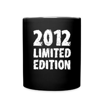 2012 Édition Limitée Anniversaire Cadeau Femme Mari - Mug uni - noir - Devant