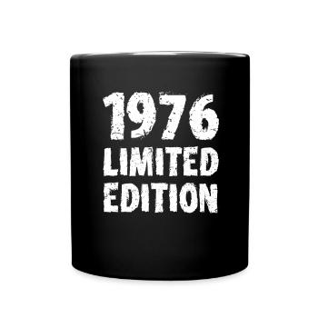 1976 Limited Edition Birthday Gift Wife Husband - Full Colour Mug - black - Front