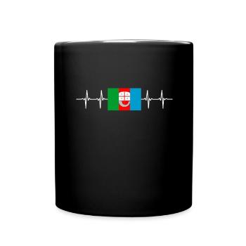 Italy Italian Liguria - Full Colour Mug - black - Front