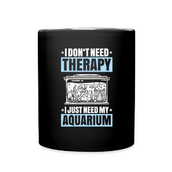 Aquaristics Aquarist Aquarium Fish Aquarist - Full Colour Mug - black - Front