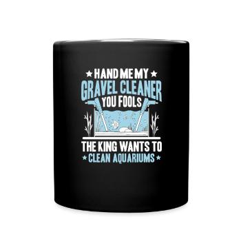 Aquaristics Aquarist Aquarium Fish Aquarist - Full Colour Mug - black - Front