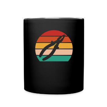 Électricien électronique Électricien monteur de lignes - Mug uni - noir - Devant