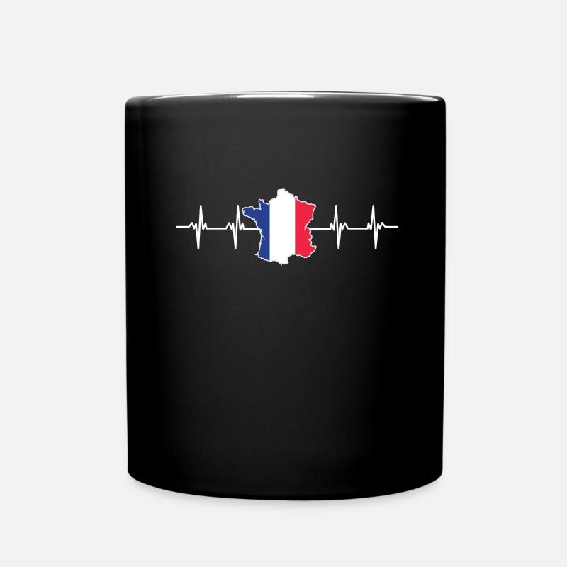 Liberte Egalite Fraternite French Revolution - Tasse einfarbig - Schwarz