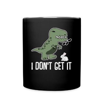 T-Rex Joke Tyrannosaurus Rex - Mug uni - noir - Devant