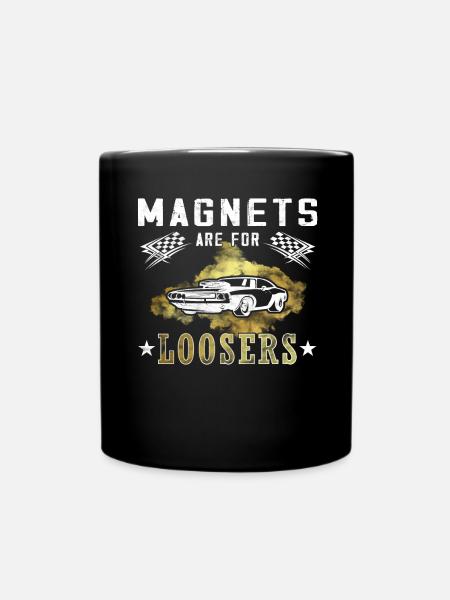 Modellauto liebhaber Slot Car - Tasse einfarbig - Schwarz