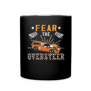 Craignez l’amateur de voitures miniatures de survirage - Mug uni - noir - Devant