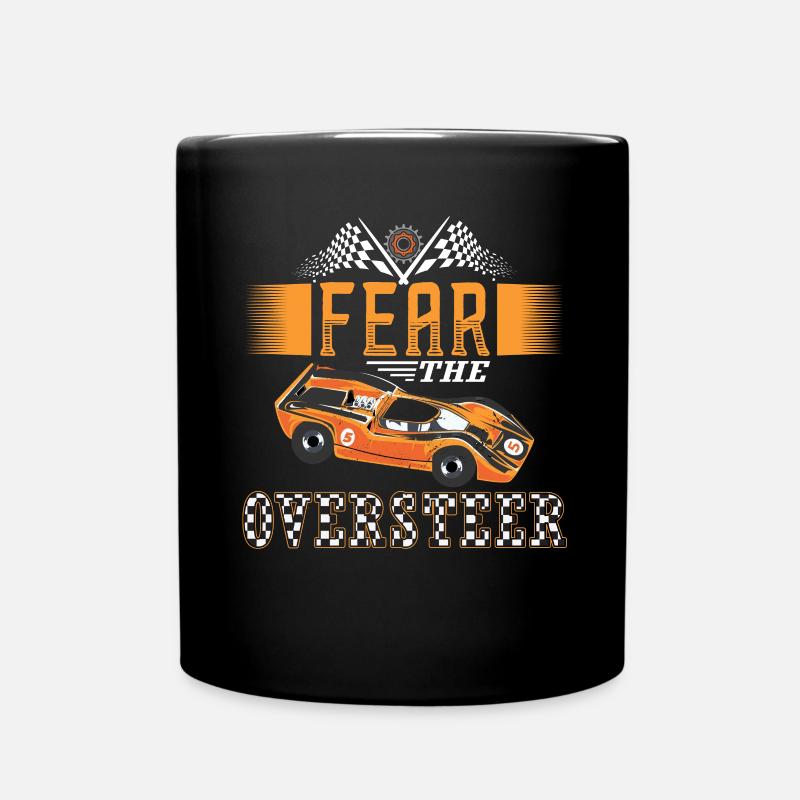 Fear the oversteer - Modellauto - Tasse einfarbig - Schwarz