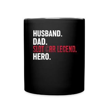 Husband Dad Slot Car Racing - Slot Car - Mug uni - noir - Devant