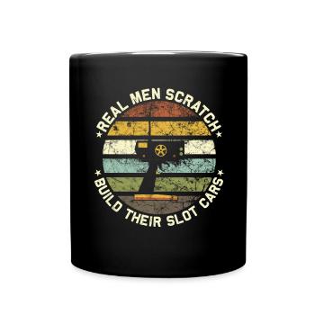 Vintage Slot Car Racing - Modélisme - Mug uni - noir - Devant