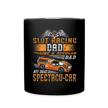 Voitures anciennes - Slot Racing Dad - Mug uni - noir - Devant