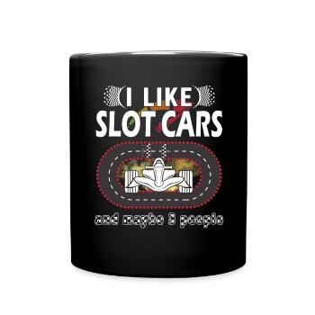 J’aime Slotcars - Model Car Racing - Mug uni - noir - Devant