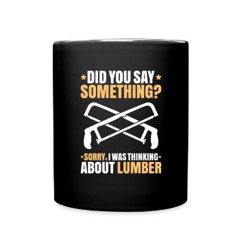Zimmerer Zimmermann Zimmerei Carpenter Carpentry - Full Colour Mug - black - Front