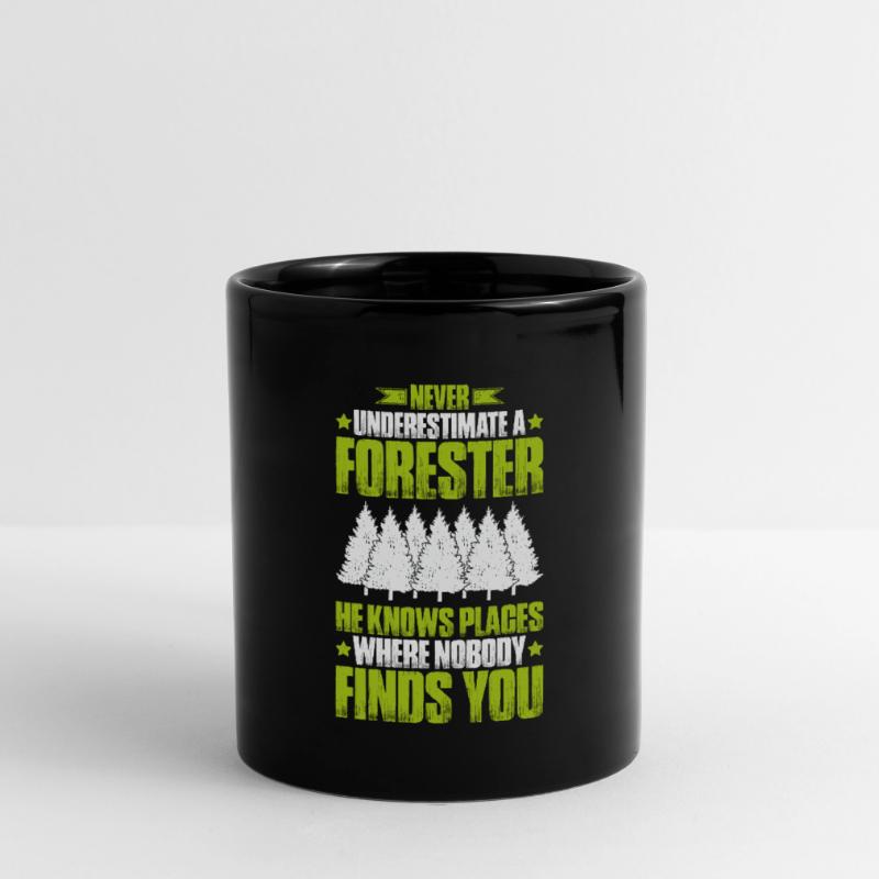 Forester Forestry Forester Forest workers Forest Full Colour Mug
