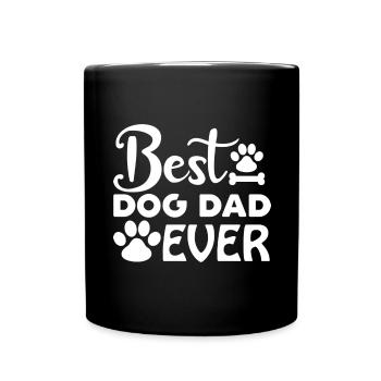 The best dog ever - Full Colour Mug - black - Front