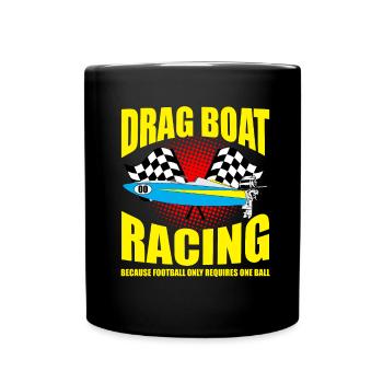 Conception de bateaux de dragster pour les plaisanciers de course - Mug uni - noir - Devant