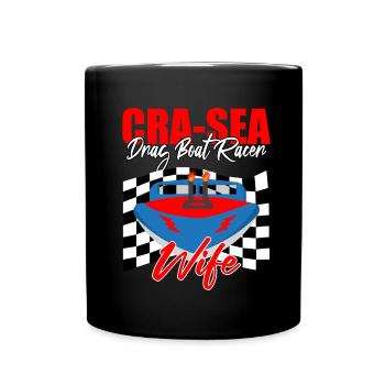 Conception de bateaux de course pour les courses de dragsters - Mug uni - noir - Devant