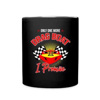 Conception de bateaux de dragster pour les plaisanciers de course - Mug uni - noir - Devant
