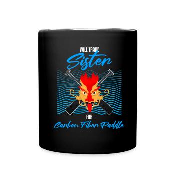 Dragon Boat Paddle pour le Festival de course de bateaux-dragons - Mug uni - noir - Devant