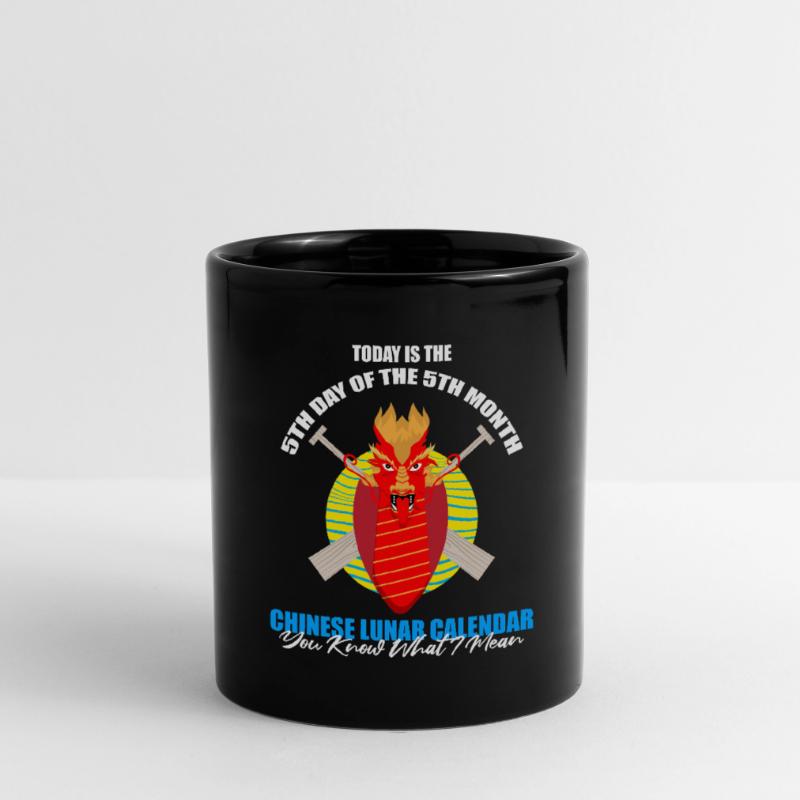 Conception de course de bateaux-dragons pour Dragon Boating Mug uni