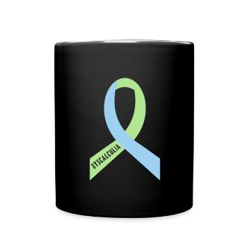 SPED Neurodiversity Dyscalculia - Full Colour Mug - black - Front