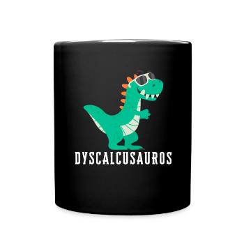 SPED Neurodiversity Dyscalculia - Full Colour Mug - black - Front