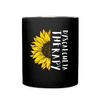 SPED Neurodiversity Dyscalculia - Full Colour Mug - black - Front