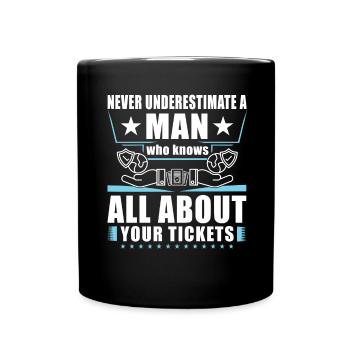 Du plaisir pour les agents d’assurance - Mug uni - noir - Devant