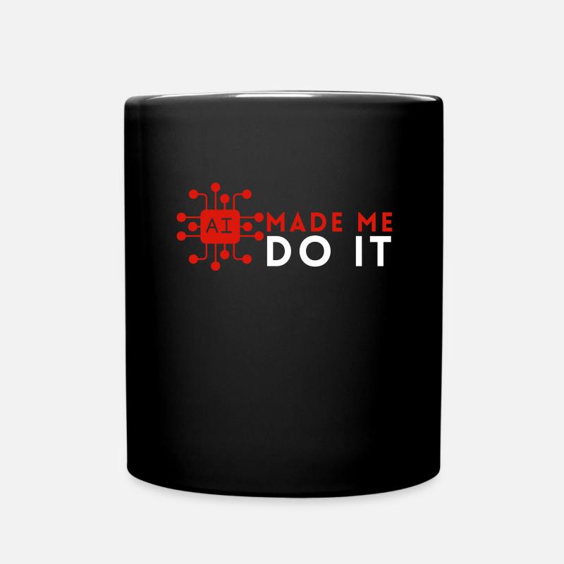 Artificial Intelligence Ai Chat - Tasse einfarbig - Schwarz