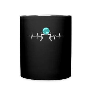 Artificial Intelligence Ai Chat - Tasse einfarbig - Schwarz - Vorne
