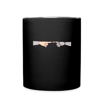 Intelligence artificielle Ai Chat - Mug uni - noir - Devant