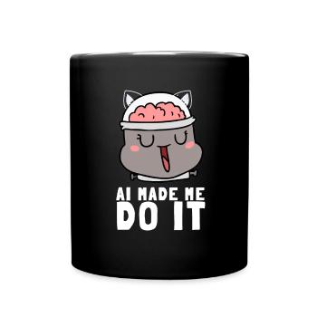 Intelligence artificielle Ai Chat - Mug uni - noir - Devant