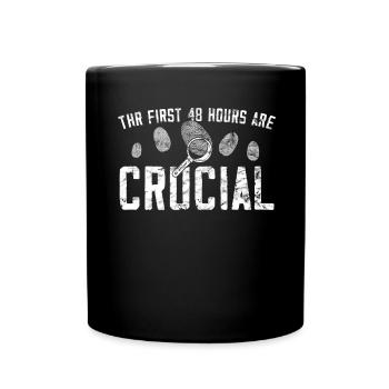 Criminology - Forensic Scientist - Full Colour Mug - black - Front