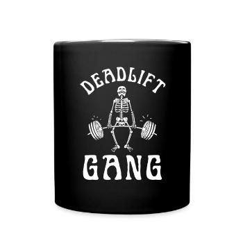 Weight Lifting Power Snatch - Full Colour Mug - black - Front