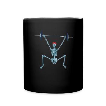 Weight Lifting Power Snatch - Full Colour Mug - black - Front