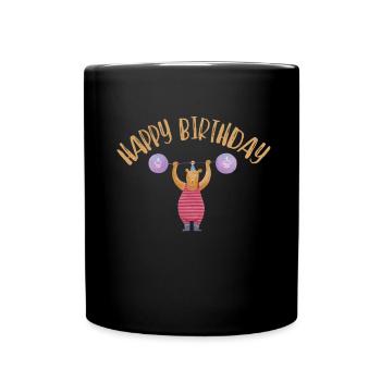 Weight Lifting Power Snatch - Full Colour Mug - black - Front