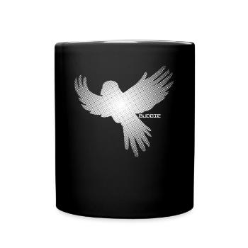 Budgerigar saying budgerigars - Full Colour Mug - black - Front