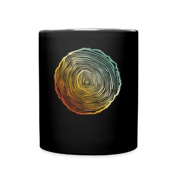 Bûcherons Bûcherons Bûcherons Charpentiers - Mug uni - noir - Devant